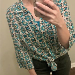 Ann Taylor Blouse Shirt button down